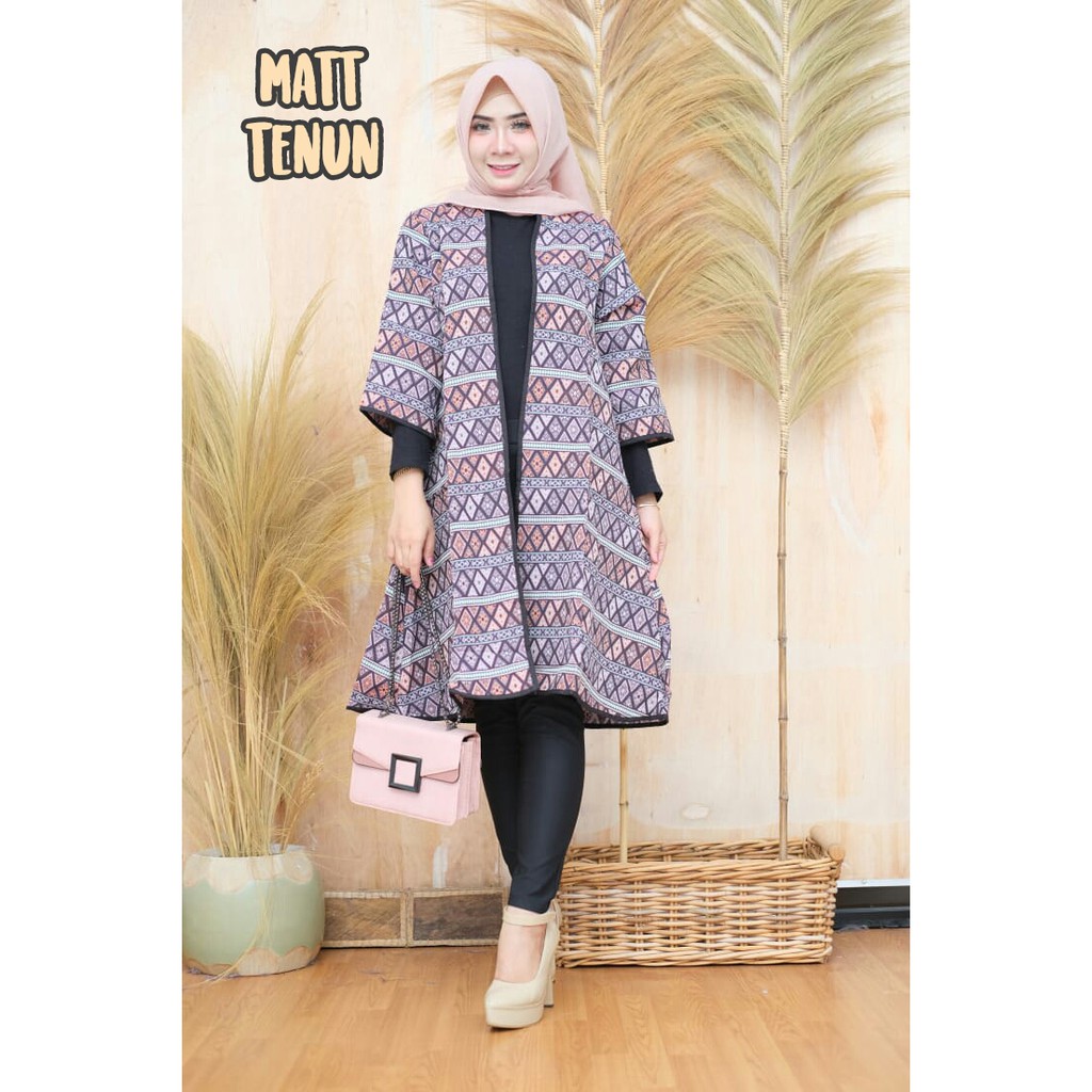 KARDIGAN SONGKET TENUN /  KARDIGAN TENUN / OUTERWEAR TENUN SONGKET ORIGINAL