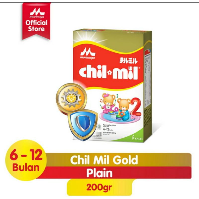 Chilmil Gold Morinaga Susu Pertumbuhan Untuk Bayi Usia 6 - 12 Bulan