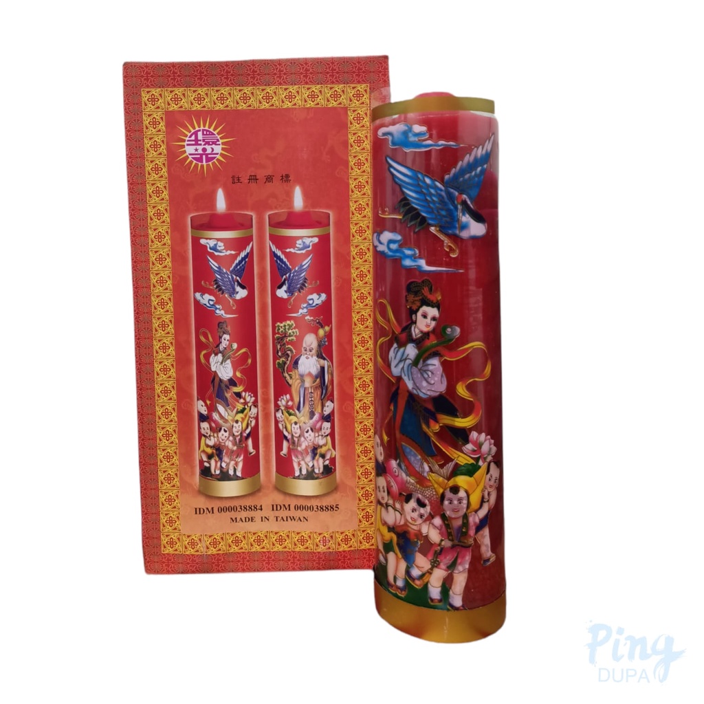 Lilin Altar Taiwan 3 Kati Nyala Lebih Lama Hingga 9 Hari