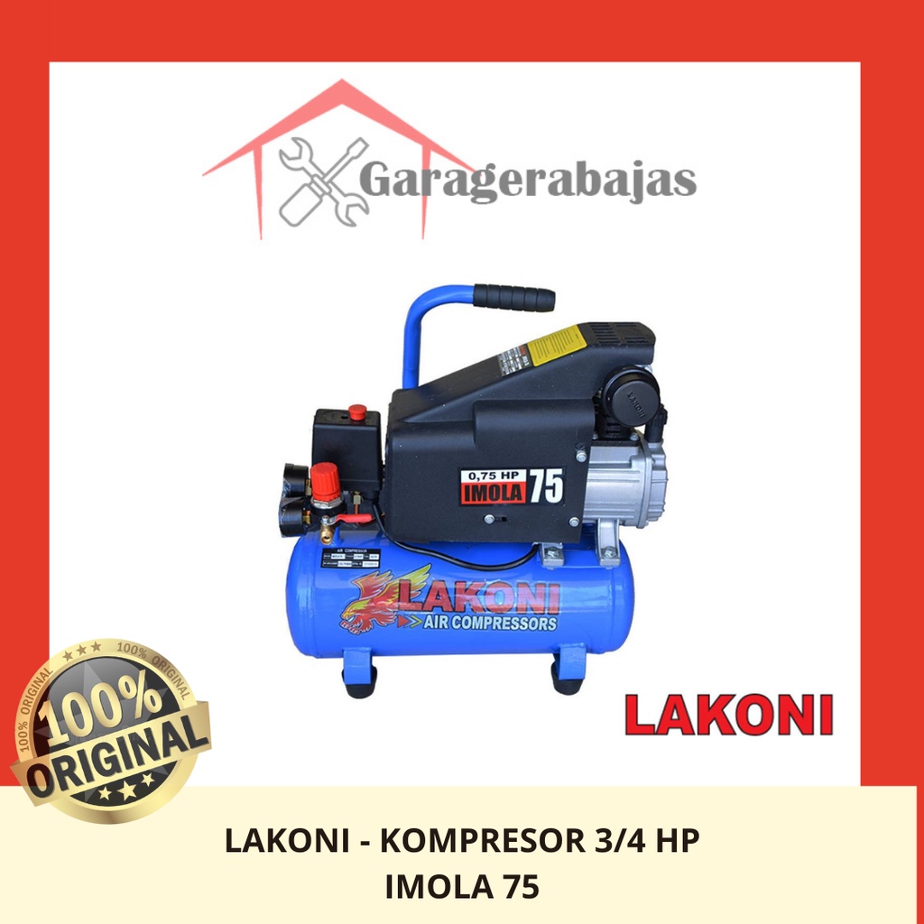Lakoni Imola 75 kompresor angin udara cat pagar