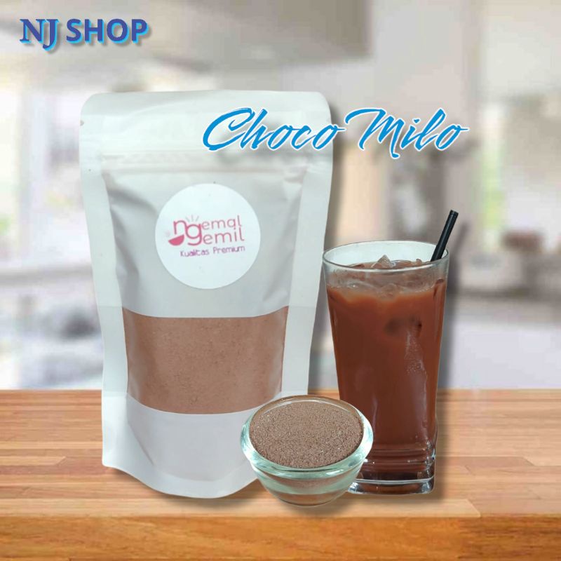 

[Powder Drink] - Bubuk Minuman Rasa Choco Milo / Serbuk Minuman Kekinian / Powder Drink Kualitas Premium