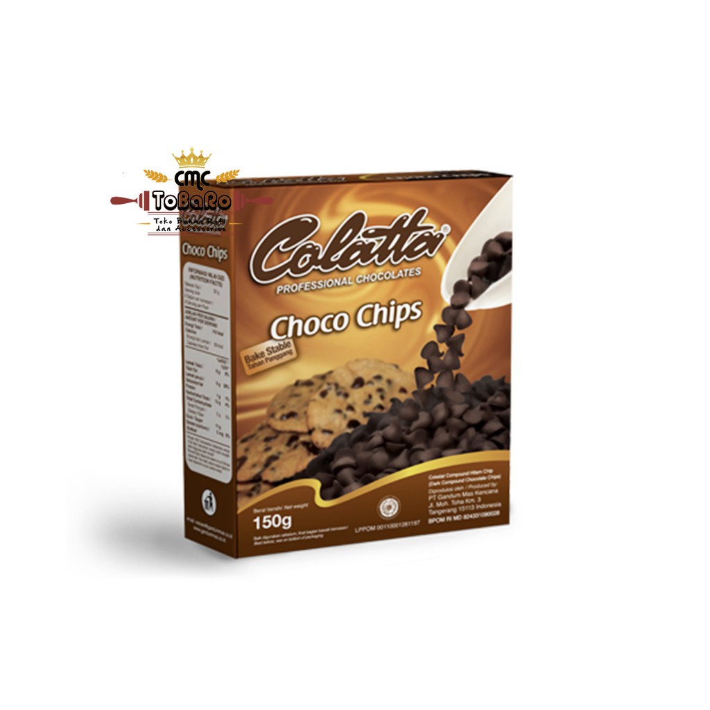 

Cokelat Chips || Choco Chips Colatta 150 Gram