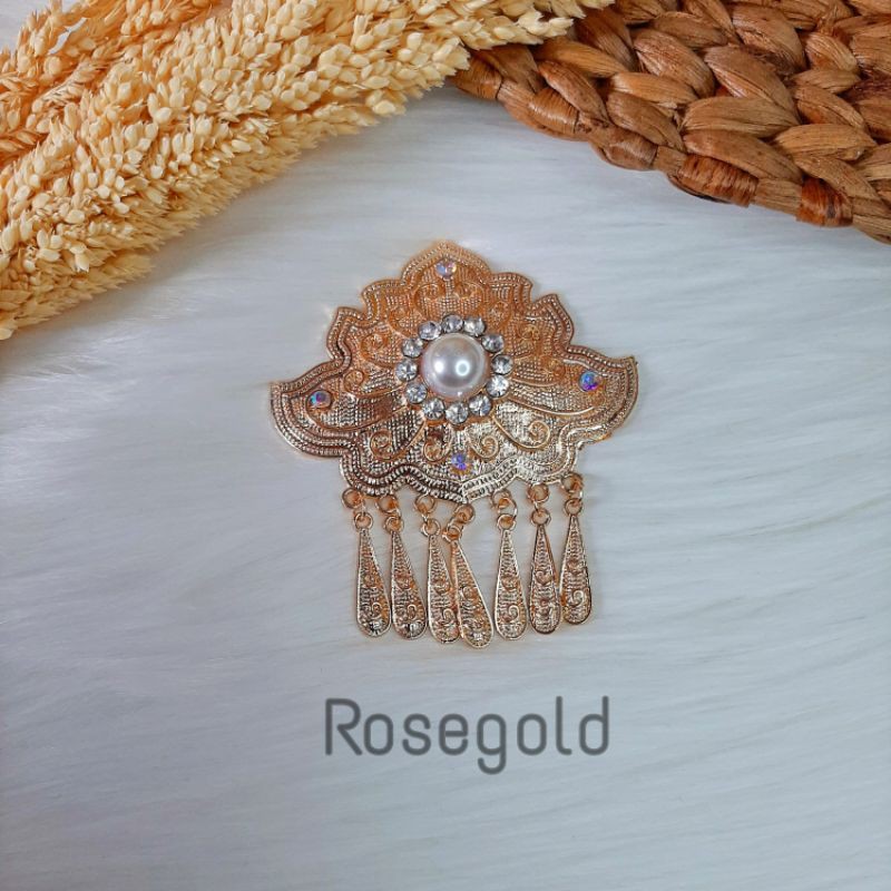 Bros Kebaya Athar Shop/Bros Kebaya Etnik/Bros Kutubaru/Bros Susun 2/Bros Kebaya Kutubaru-Rosegold 3