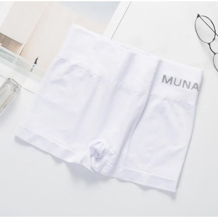 [ LINGERIE MASTER ] - (C-8) Munafie Boxer Wanita / Korset Wanita / Celana Dalam Wanita / UnderPants Korset CD high quality-C-8 Putih