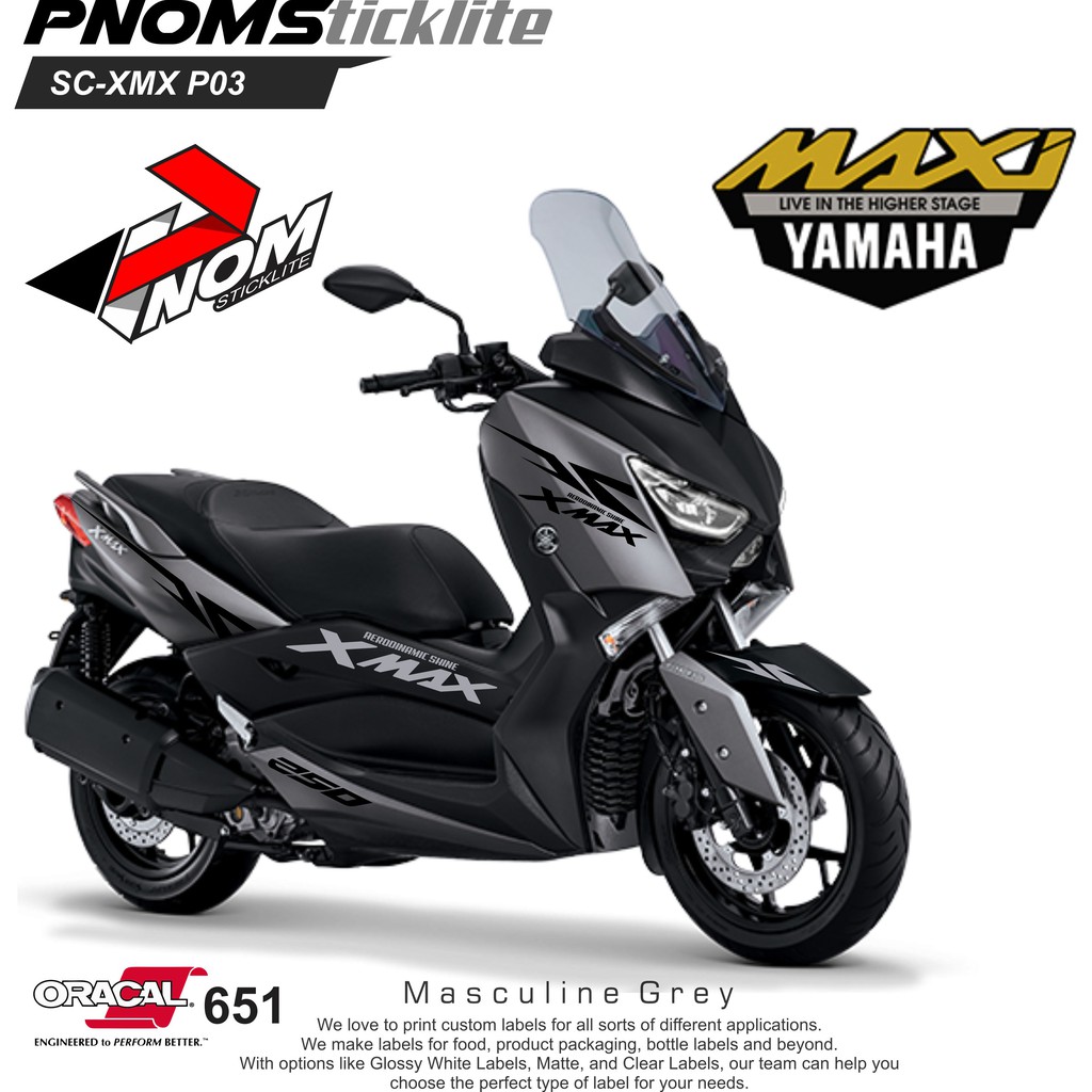 Stripping Cutting Stiker  XMAX 250 SC XMAX - 1029