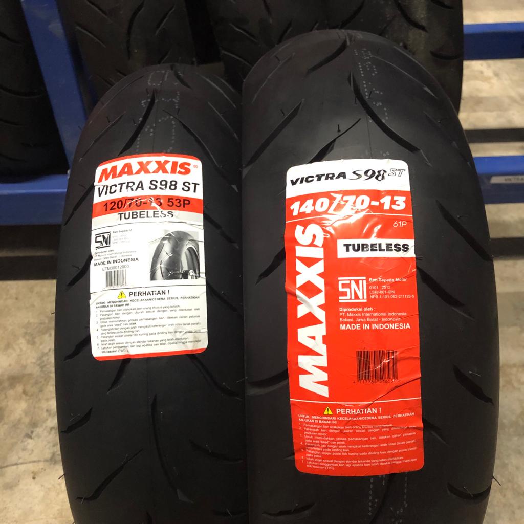 Paket ban Nmax Maxxis Victra 120 70 &amp; 140 70 13