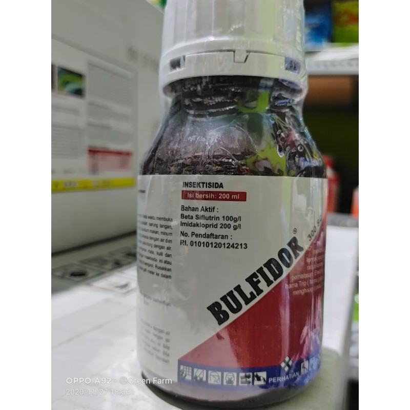 BULFIDOR 300SC BETASIFUTRIN IMIDAKLOPRID 200ml Atasi Lalat Buah trip ulat Dll