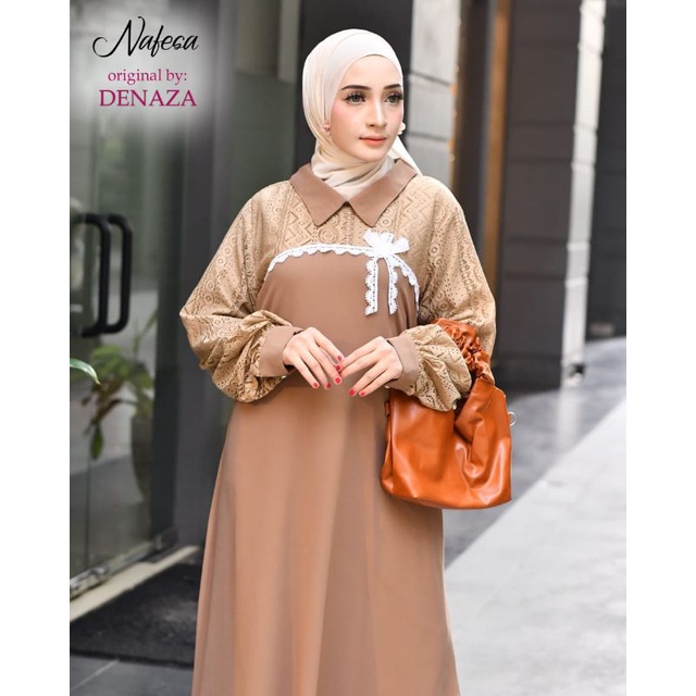 GAMIS NAFESA | BAHAN CERUTY MUIX MALIKA | By DENAZA