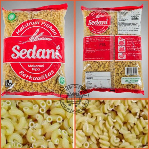 Makaroni Sedani repack 100 gram