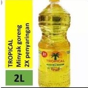 

Minyak Goreng TROPICAL 2 liter Botol Ecer Grosir