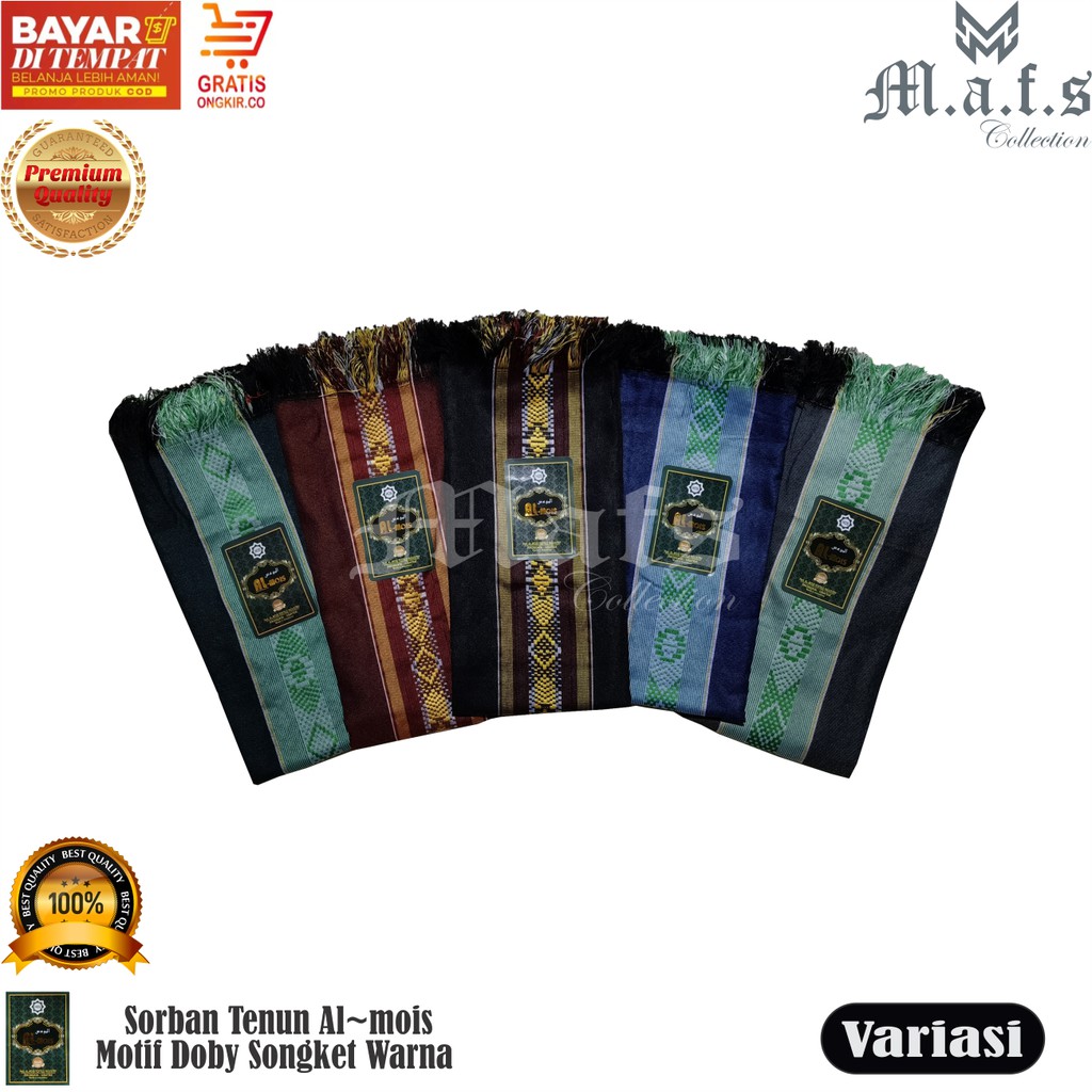 Sorban Rida Sorban Almois Panjang 135 x 95cm