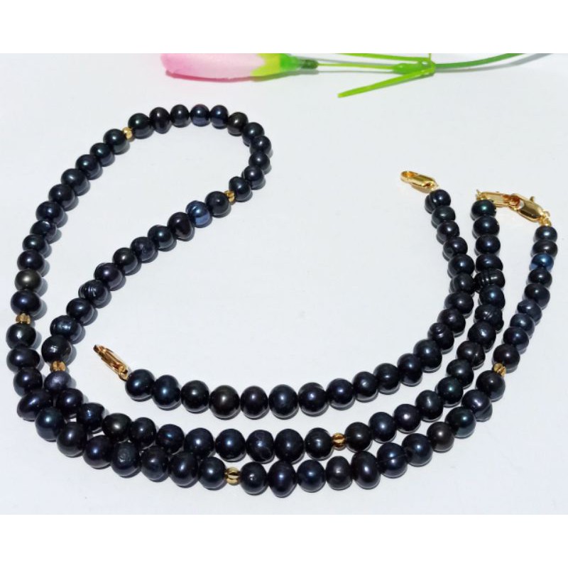 Paket Strap masker dan Konektor Masker Mutiara Tawar Lombok