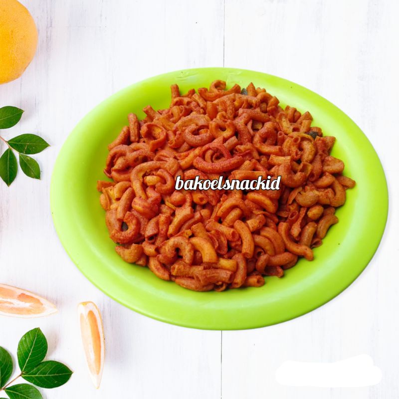 

Makroni bantet pedas daun jeruk