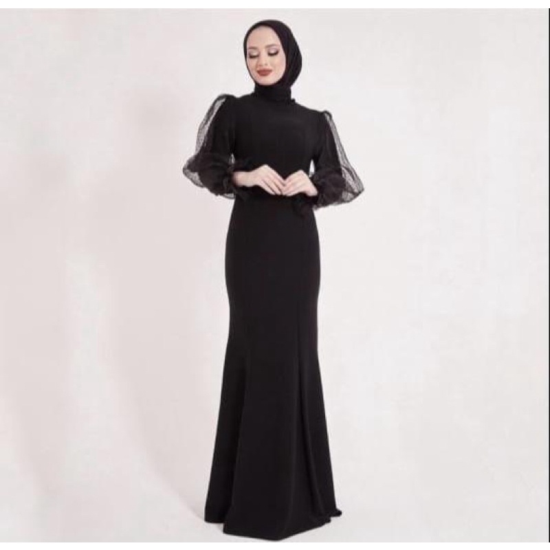 Dress prom night sma hijab best sale