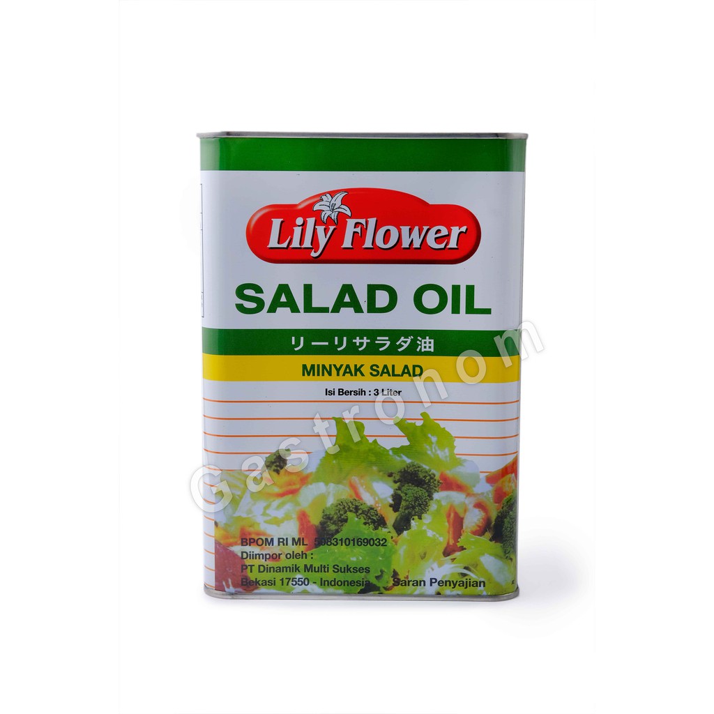 

Lily Flowers Salad Oil 3 liter