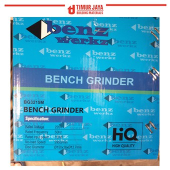 BENZ 6 Inch Mesin Gerinda Gurinda Duduk Bench Grinder