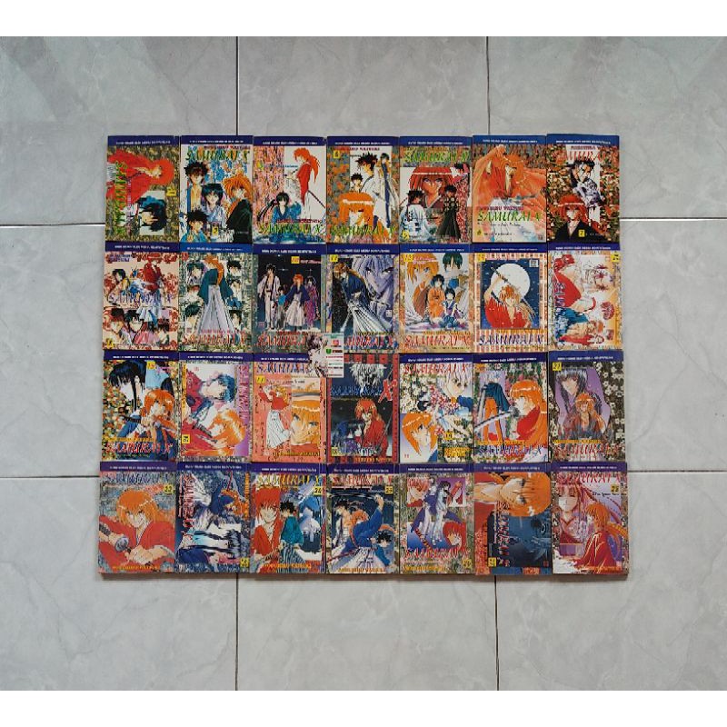 Komik: Samurai X - Nobuhiro Watsuki (28 buku)