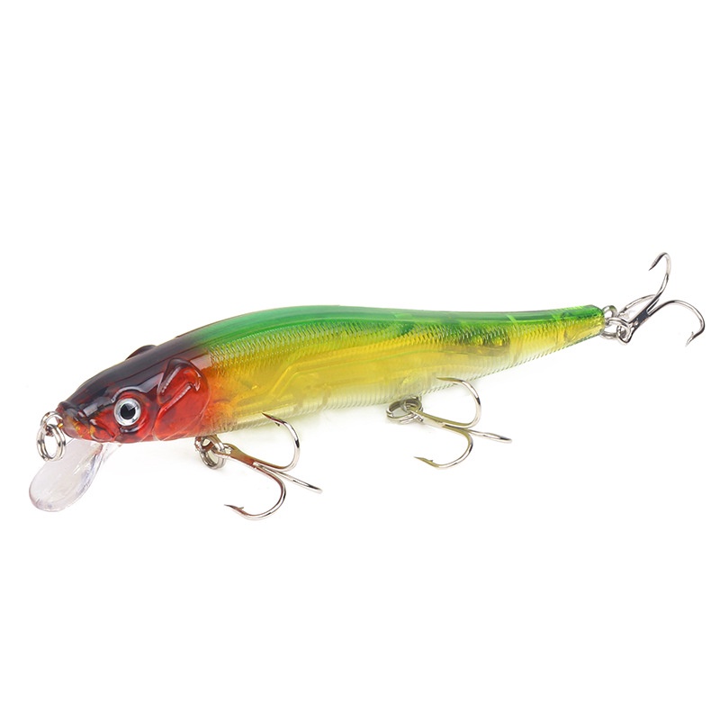 SwimBait Lure Fishing Bait Fishing Gear Umpan Fishing Lure Floating Lure Top Water Lure Minnow Buzz Bait Lure Minnow Lure Lure For Fishing Fishing Accessories Fish bait 15g/11.5cm Spinner Bait Fishing Bait Set