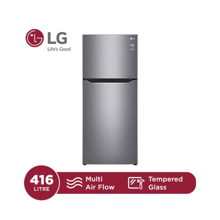 LG Kulkas 2 Pintu [416 L] GN-B422SQCL