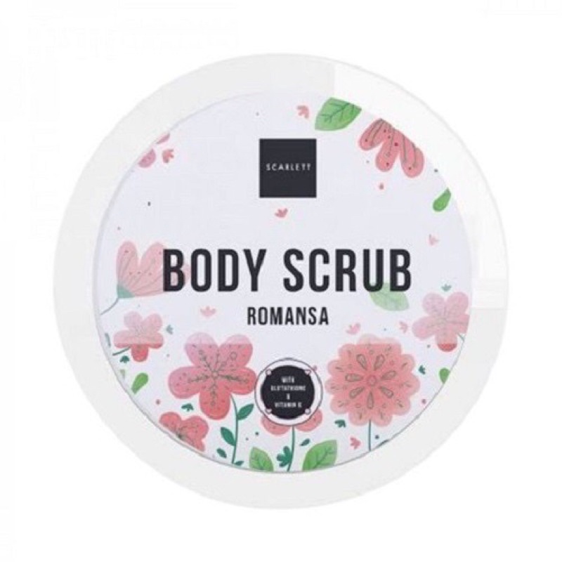 SCARLETT BODY SCRUB WHITENING | LULUR BADAN