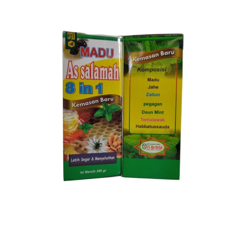 Madu Flu Batuk Assalamah 8in1