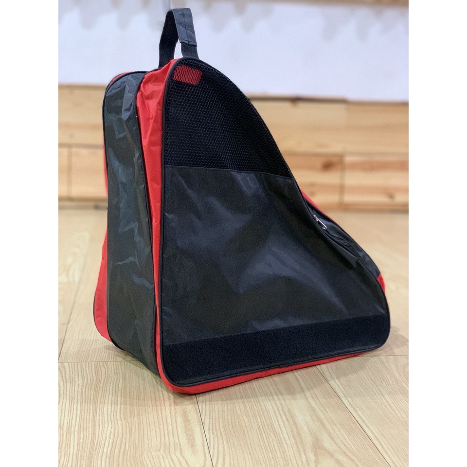 Tas Selempang Sepatu Roda | Slempang Kastem Black Red