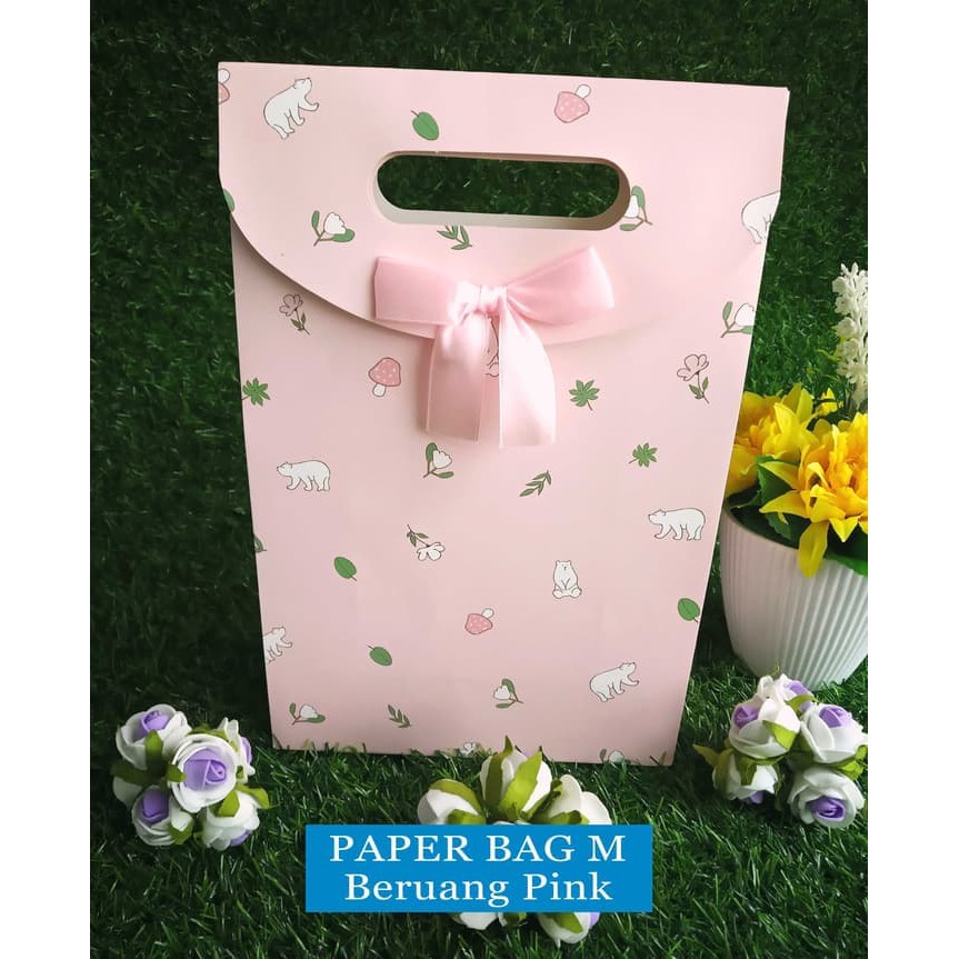 

Paper Bag Motif / Tas Kertas Kado / Tas Ulang Tahun - M Animal