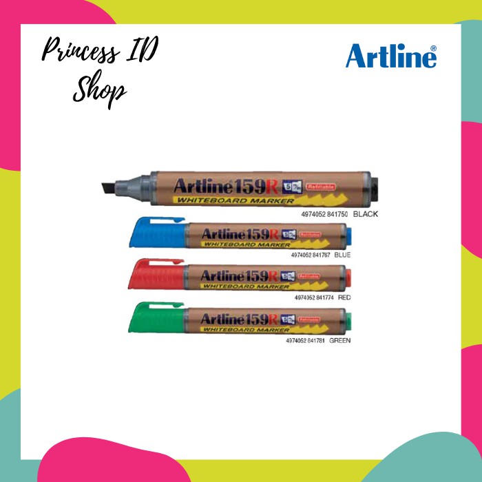 

SPIDOL PAPAN TULIS WHITEBOARD MARKER REFILL ARTLINE EK-159R