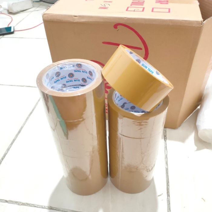 

Gilaa!!! Lakban Coklat 2 Inci (Isi 6 Pcs) Perekat Isolasi Bagus