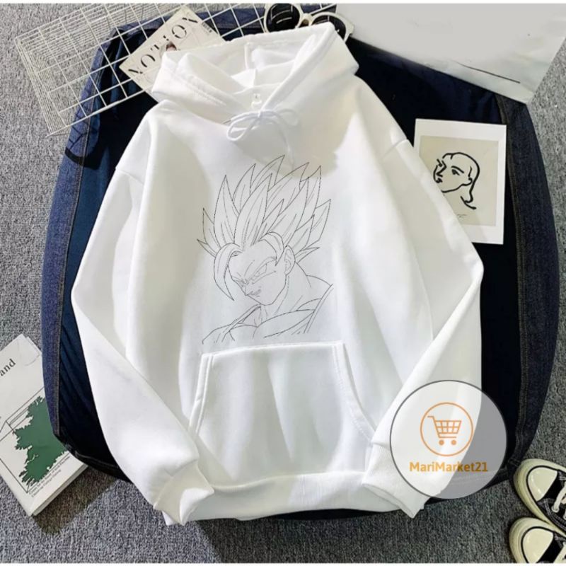 Hoodie Hoodi Hodie Hodi Sweater Switer Sweter Switter Sweatshirt Jumper Jaket Jacket Anime Dragonbal