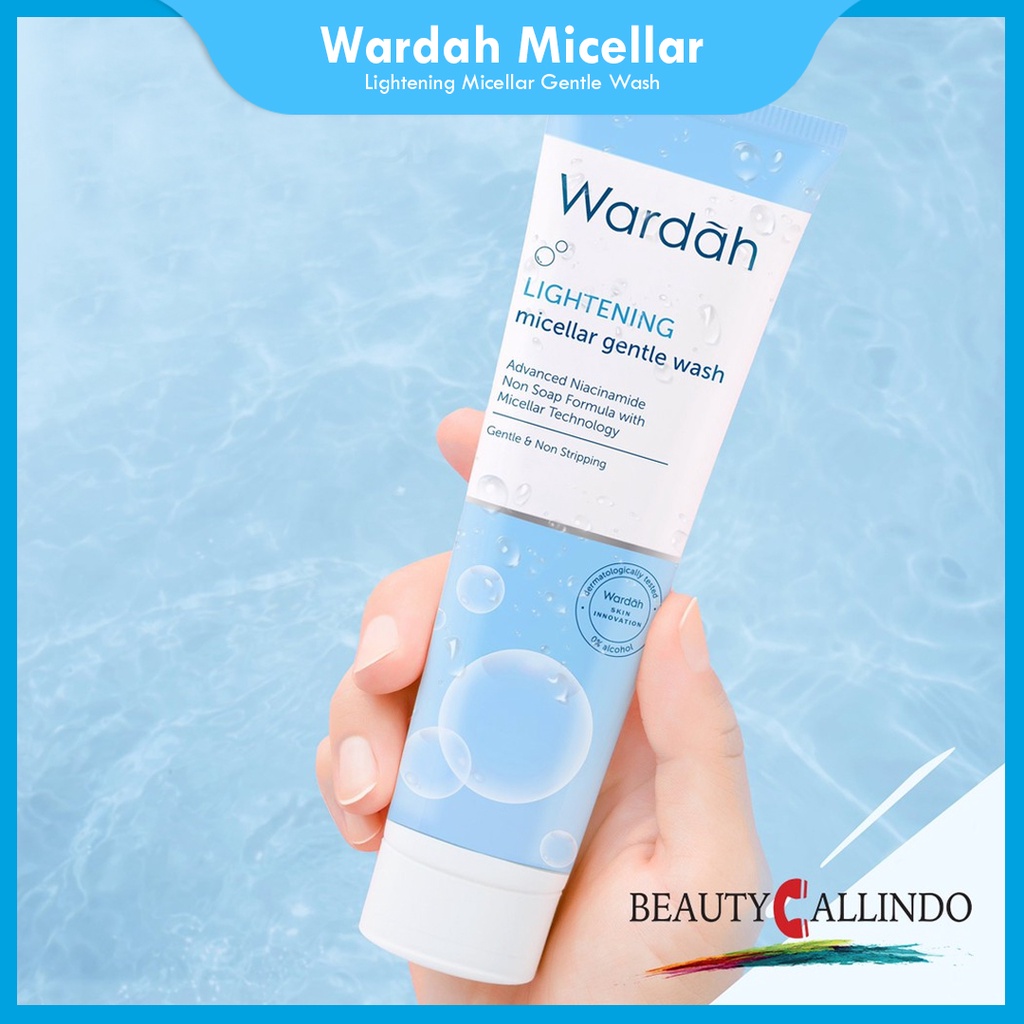 Wardah Lightening Micellar Gentle Wash Pembersih Wajah