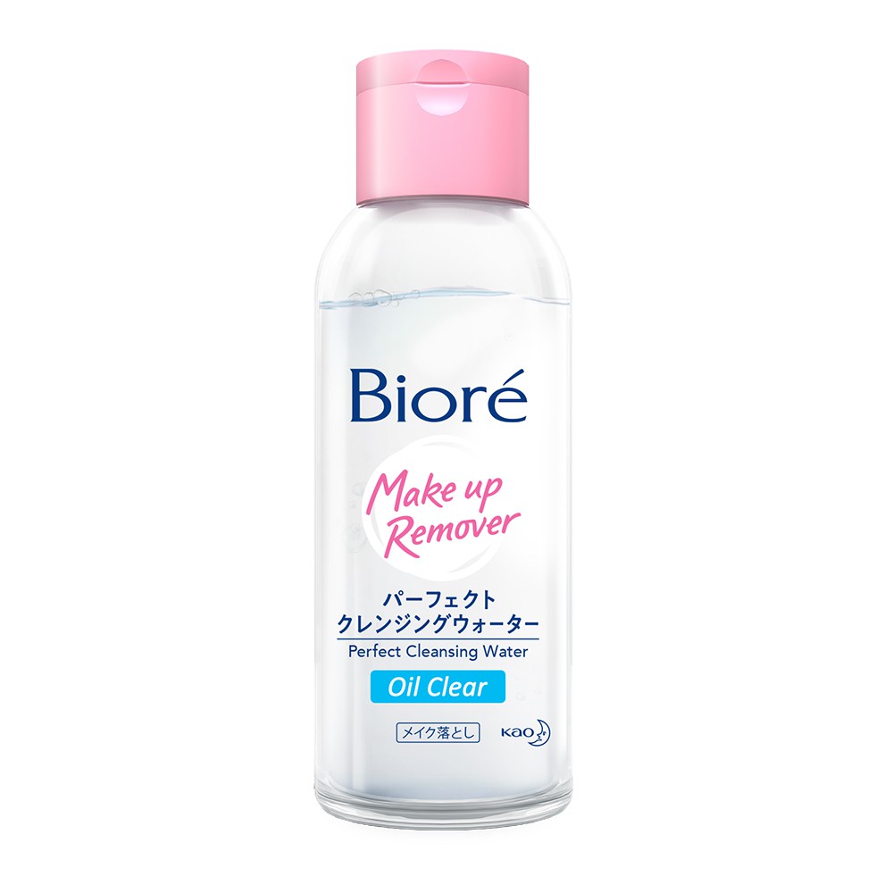 Biore Make Up Remover Micellar Water Untuk Kulit Berminyak Oil Clear Non Comedogenic 90 ml