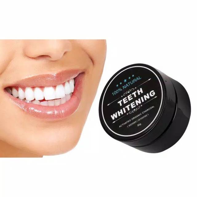 Pemutih Gigi Tercepat Ampuh (ASLI) Alami Natural Aman Bpom Odol Pasta Gigi Teeth Whitening Charcoal