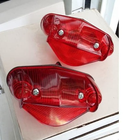 Lampu Belakang Cb Kodok New Stop Lamp Custom Variasi Cb 100 1pcs Shopee Indonesia
