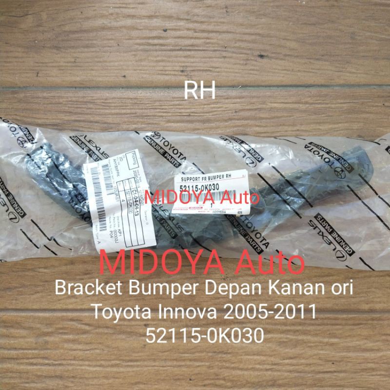 Bracket Bumper Depan Toyota Innova 2005-2011 ori