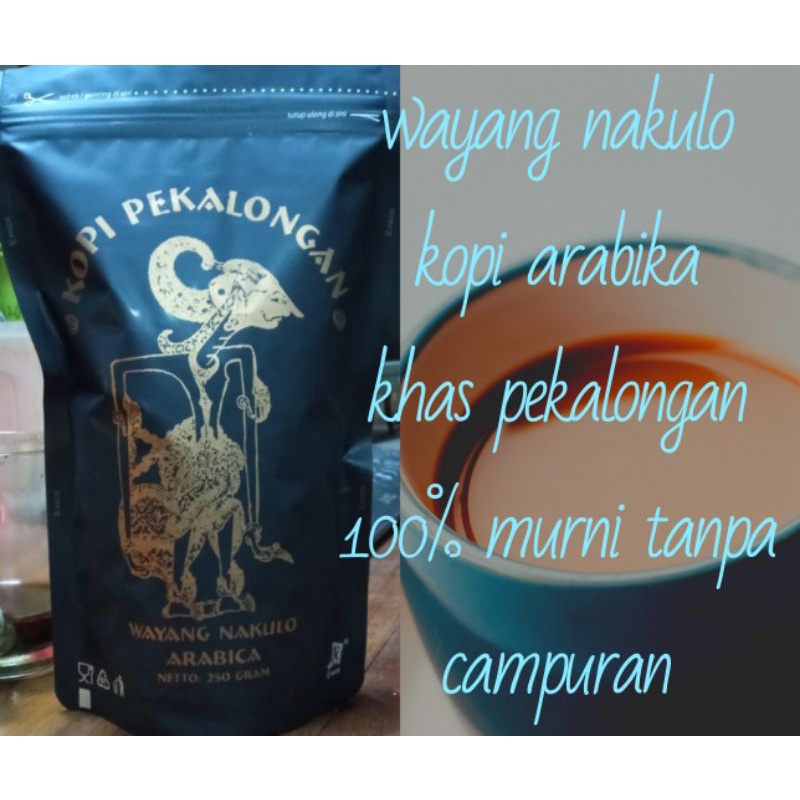 

Kopi murni 100% arabika pekalongan 250g