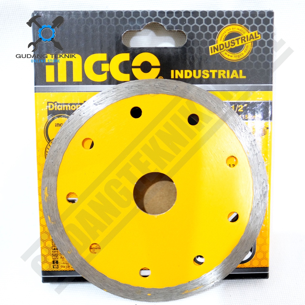 Diamond Wheel 4&quot; WET INGCO DMD021151 / Mata Pisau Potong Keramik Granit BASAH 4 Inch INGCO DMD 021151