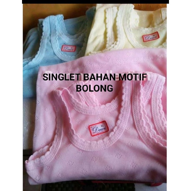 1 Lusin/SINGLET ANAK Gambar / Polos  Di jual Perlusin