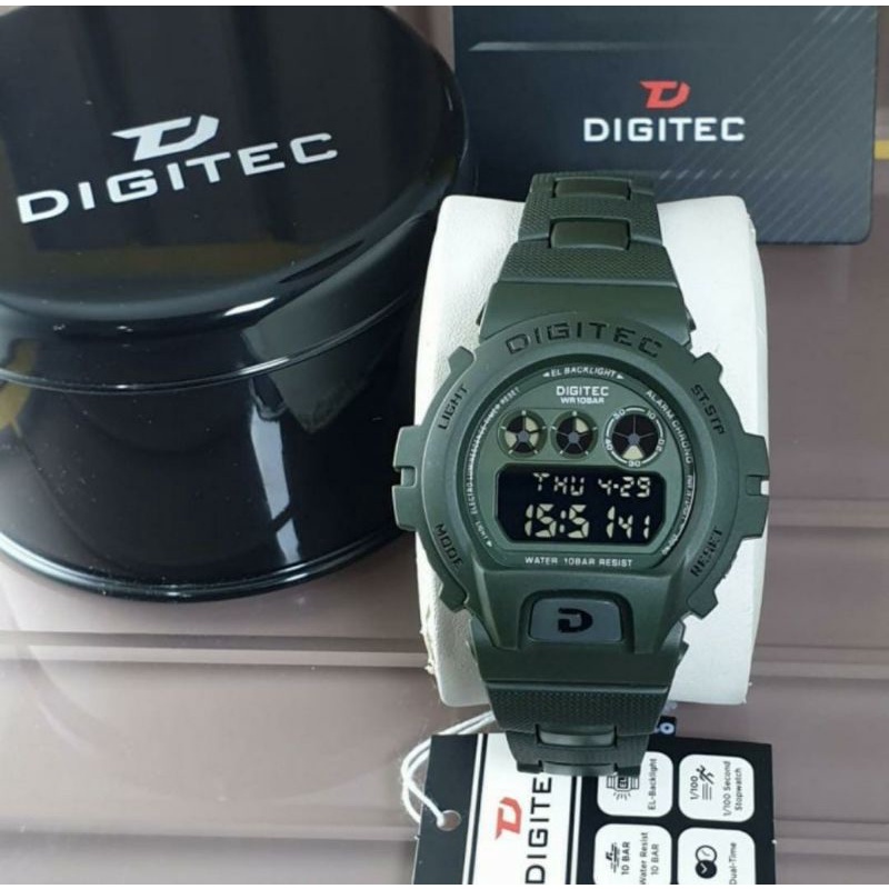 Jam Tangan Digitec Outdoor Jam Tangan Rantai Mika Jam Terlaris Pria Digital