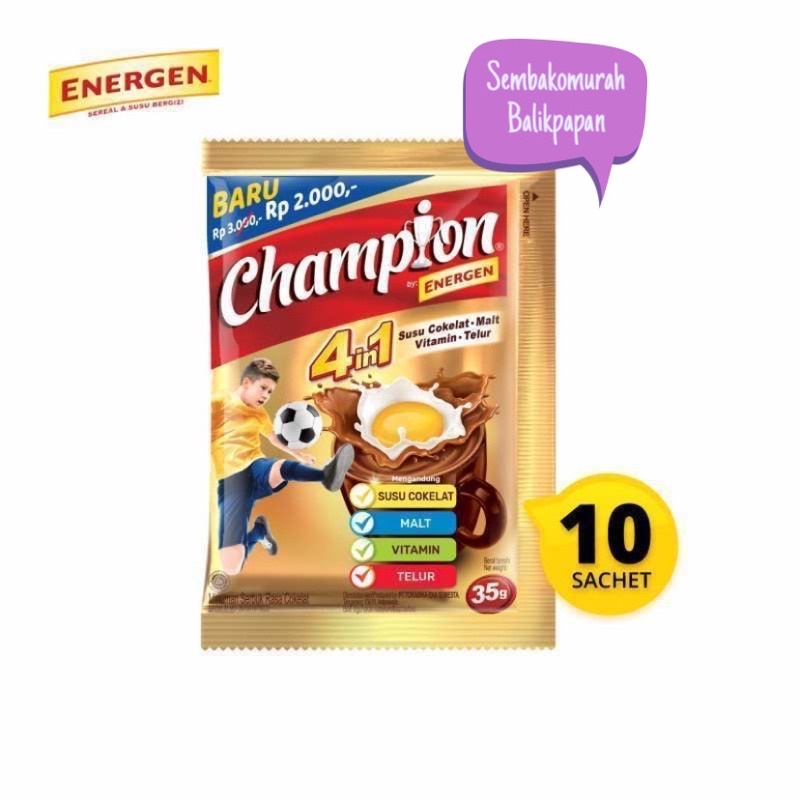 

energen champion 10x35gr