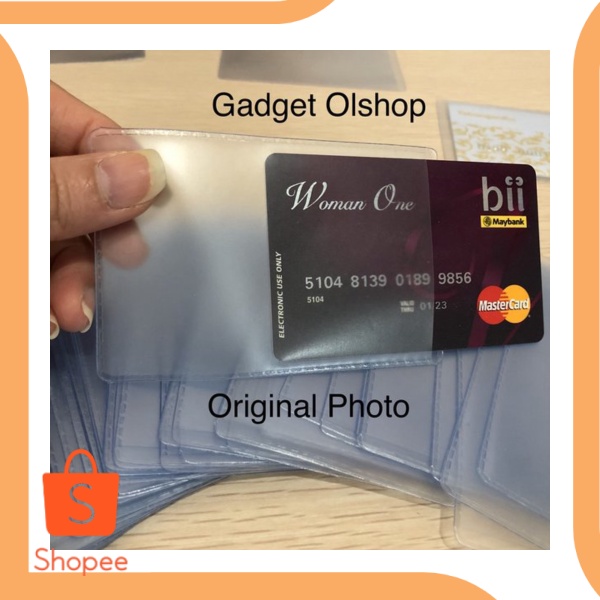 

Plastik idcard ktp nametag atm doff burem per pack last stok 6Zept21