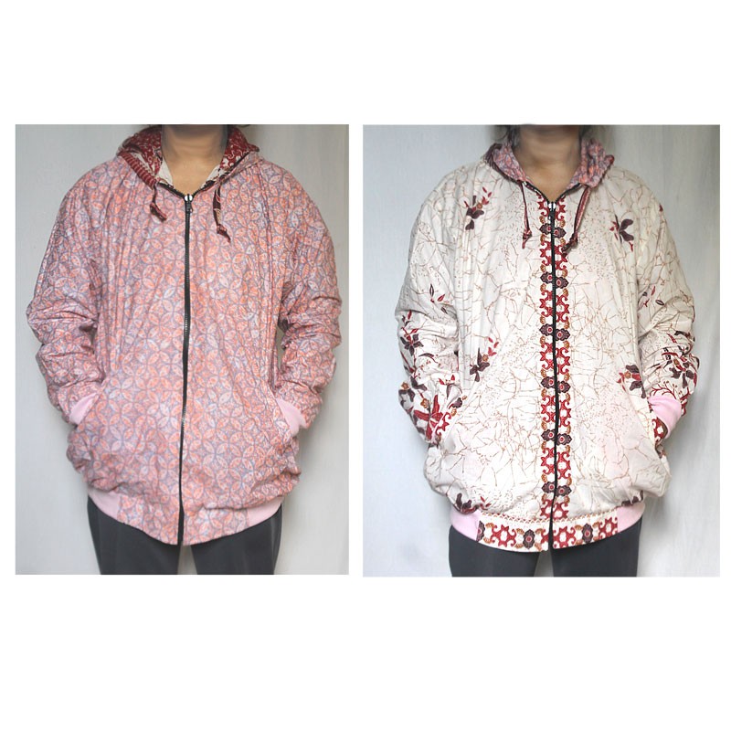 Jaket Batik Wanita  Bolak Balik Rara