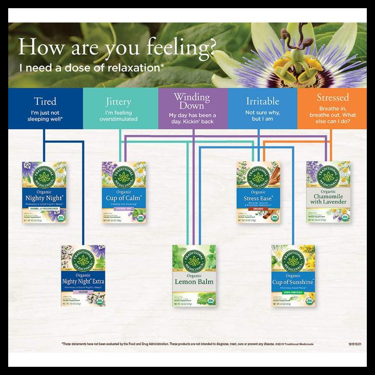 

DISKON TERBATAS !!! TRADITIONAL MEDICINALS ORGANIC LEMON BALM - 16 TEA BAGS TERLARIS