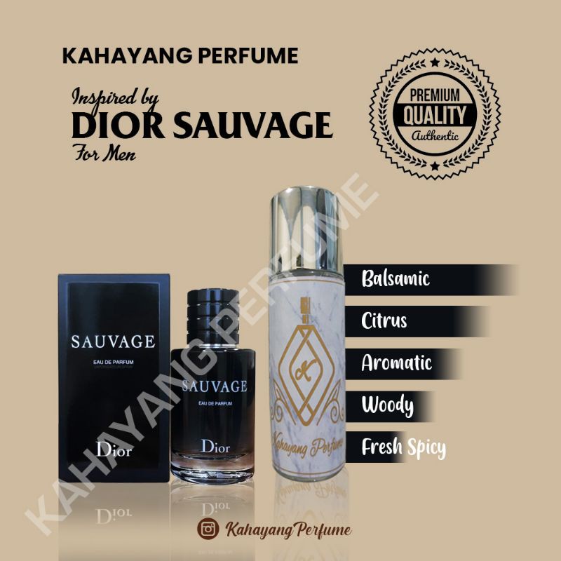 KAHAYANG_COD PROMO PARFUM PRIA TAHAN LAMA MINYAK WANGI PRIA DIOR SAUVAGE BY KAHAYANG PERFUME