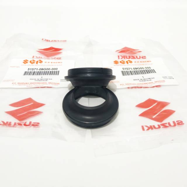 Seal Tutup Shock Depan Spin Skydrive Skywave Hayate 51571-09G00-000 Original SGP 2pc