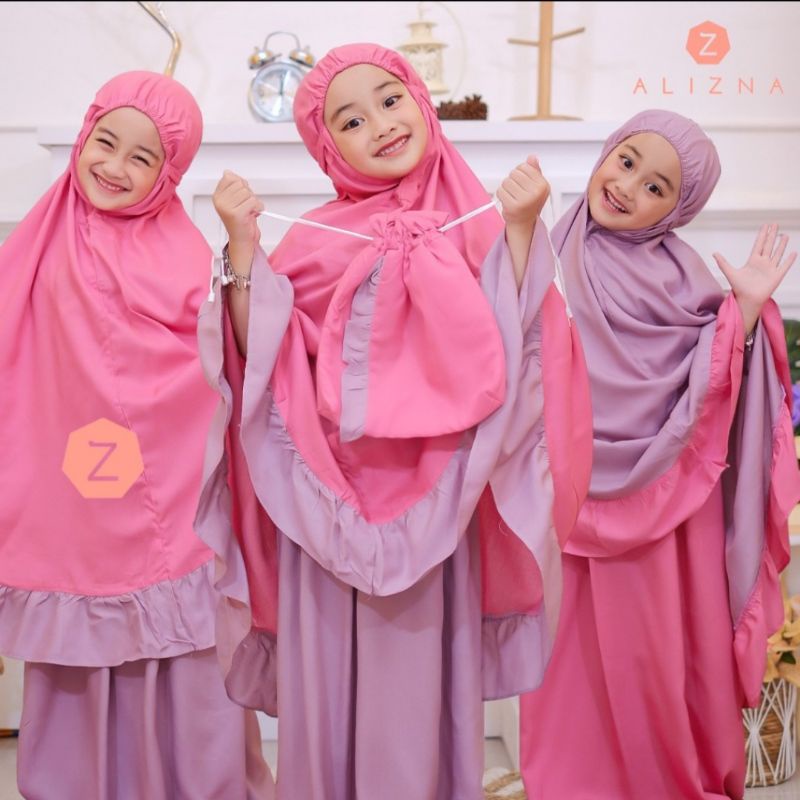 Mukena Anak Rayon Polos