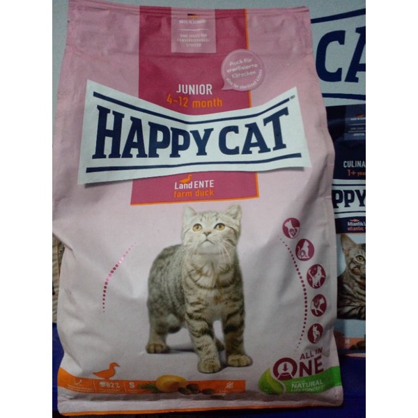 HAPPY CAT JUNIOR GEFLUGEL 4KG MAKANAN KUCING- FRESPACK