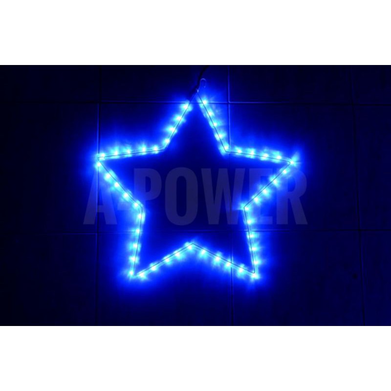 Star Light - Lampu LED Bintang (Biru/Ungu)