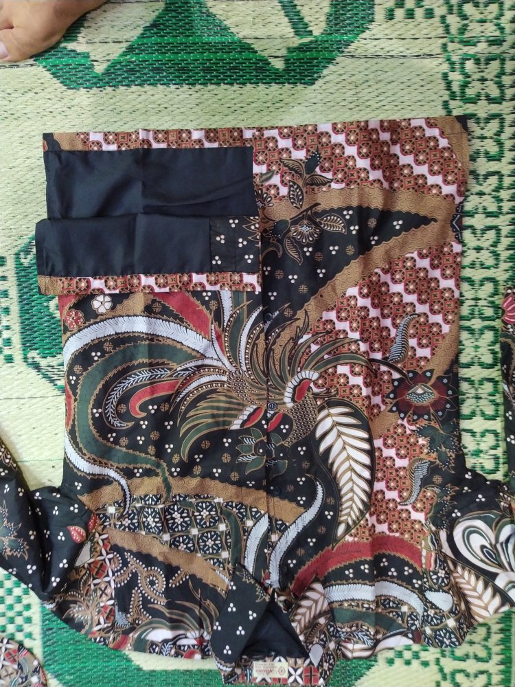 Kemeja Batik Premium Furing Pria Cowok Slimfit Lengan Panjang Modern Batik Aluna Bav027