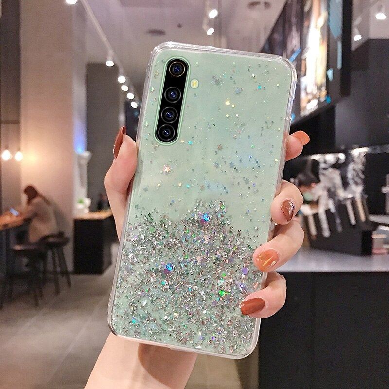 GL Soft Case  Glitter Berkilau Dengan Tali Untuk vivo y12/15/17 y19/y5s s1 dll